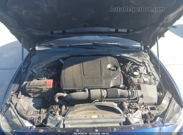 SAJAD4FXXKCP44308 2019 JAGUAR XF Dark Blue Rear view