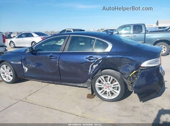 SAJAD4FXXKCP44308 2019 JAGUAR XF Dark Blue Front view