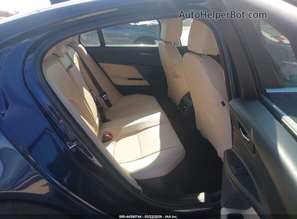 SAJAD4FXXKCP44308 2019 JAGUAR XF Dark Blue VIN sticker view