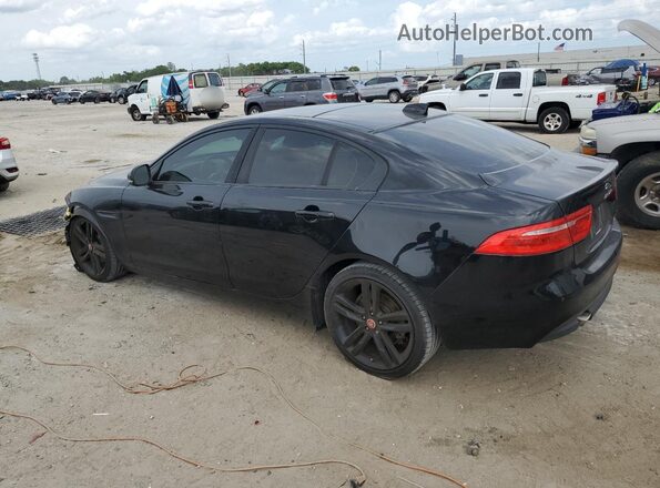 SAJAE4FX1KCP50382 2019 JAGUAR XF Black Задня ліва чверть