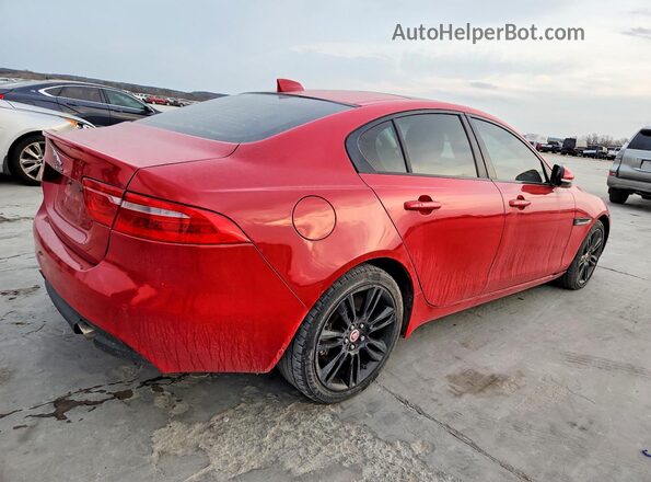 SAJAE4FX6JCP34869 2018 JAGUAR XF Red Tył prawy