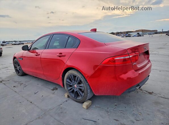 SAJAE4FX6JCP34869 2018 JAGUAR XF Red Tył lewy