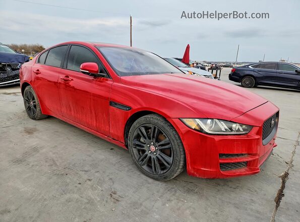 SAJAE4FX6JCP34869 2018 JAGUAR XF Red Przód prawy