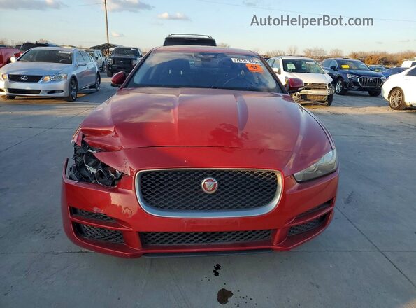 SAJAJ4FX2JCP37814 2018 JAGUAR XF Красный Вид спереди