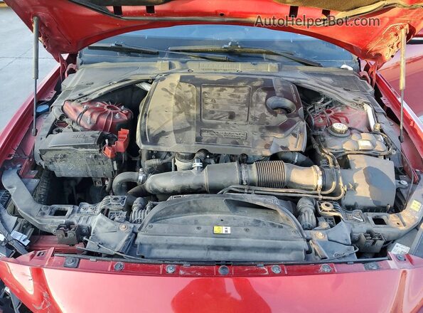 SAJAJ4FX2JCP37814 2018 JAGUAR XF Красный Вид задней части салона