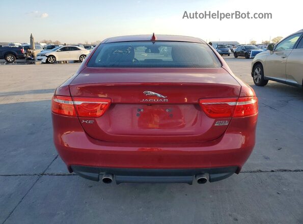 SAJAJ4FX2JCP37814 2018 JAGUAR XF Красный Вид сзади