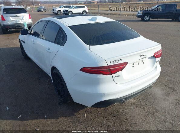 SAJAJ4FX5LCP63438 2020 JAGUAR XF Белый Задняя левая четверть