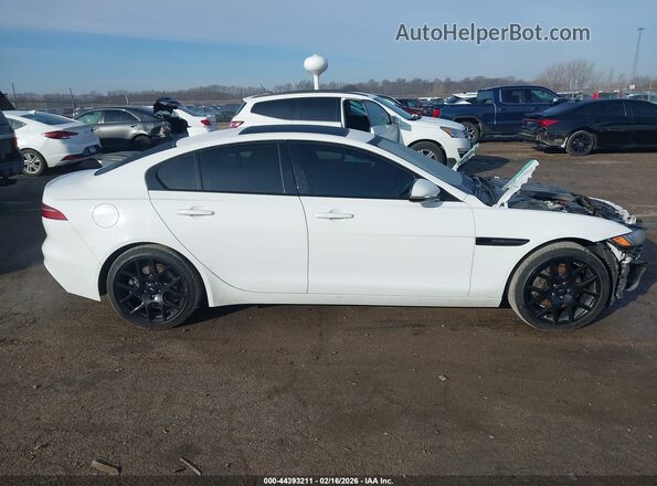 SAJAJ4FX5LCP63438 2020 JAGUAR XF Белый Вид задней части салона