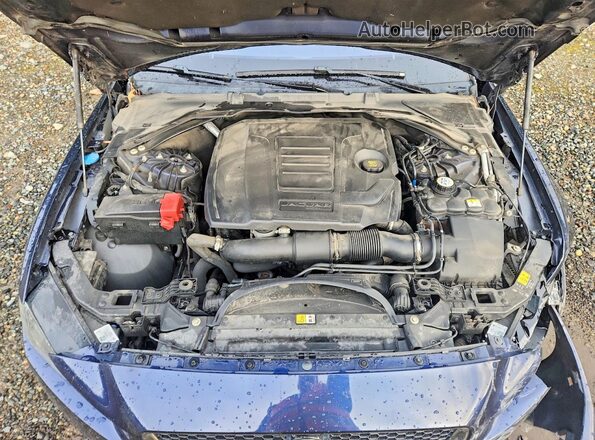 SAJAJ4FX7KCP49555 2019 JAGUAR XF Blue 