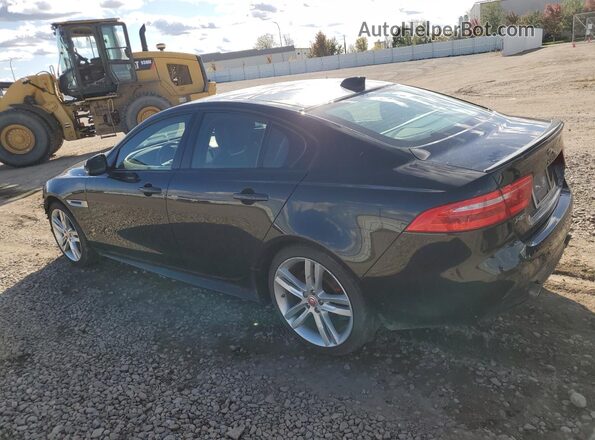 SAJAM4FV6JCP17040 2018 JAGUAR XF Black Задня ліва чверть