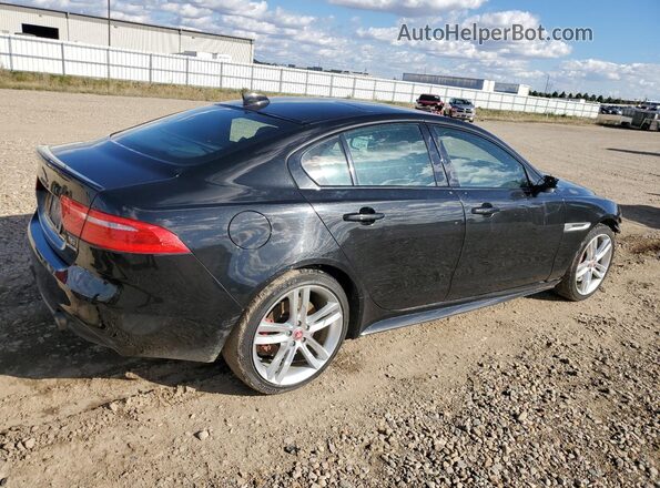 SAJAM4FV6JCP17040 2018 JAGUAR XF Black Задня права чверть