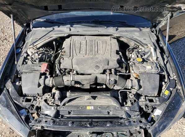 SAJAM4FV6JCP17040 2018 JAGUAR XF Black Вид задньої частини салону