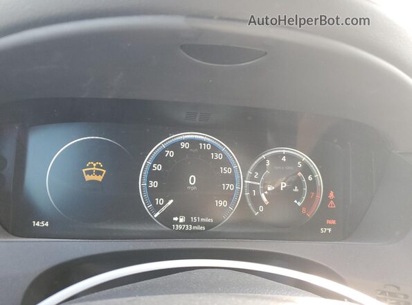 SAJAM4FV6JCP17040 2018 JAGUAR XF Black Вид щитка приладів