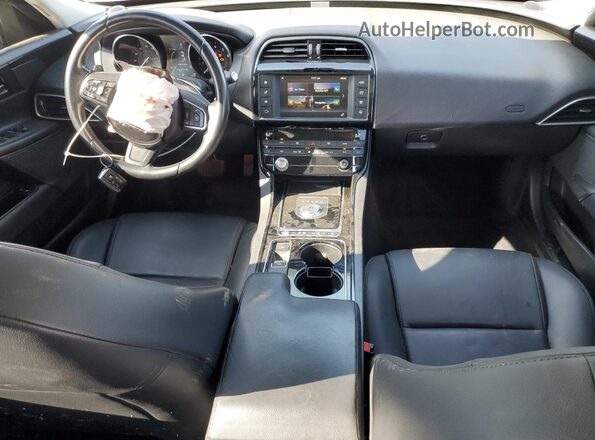 SAJAR4BGXHA976869 2017 JAGUAR XF Black Dashboard view