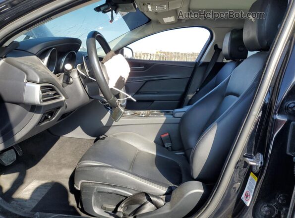 SAJAR4BGXHA976869 2017 JAGUAR XF Black Front interior view