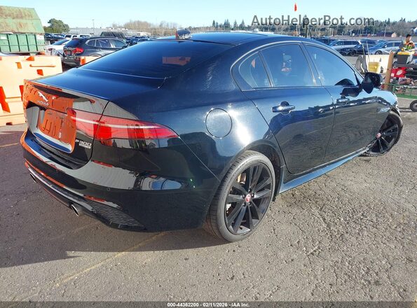 SAJAT4GX1LCP61775 2020 JAGUAR XF Черный Задняя правая четверть