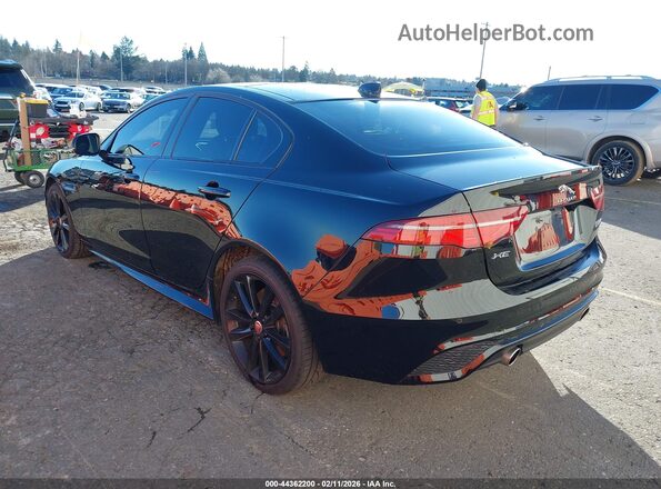 SAJAT4GX1LCP61775 2020 JAGUAR XF Черный Задняя левая четверть