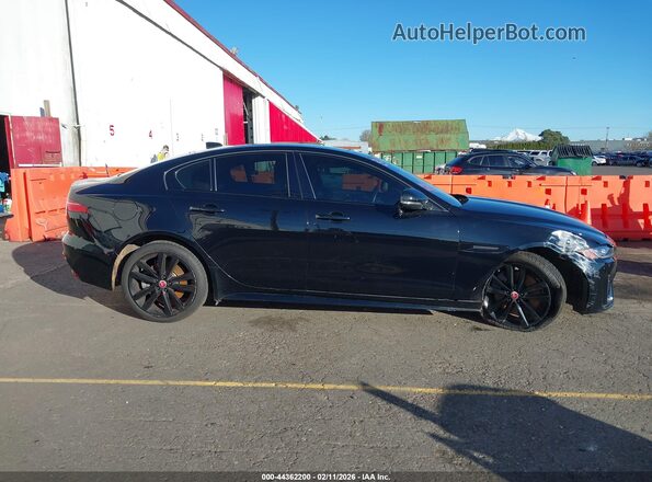 SAJAT4GX1LCP61775 2020 JAGUAR XF Черный Вид задней части салона