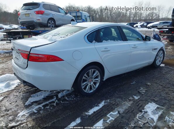 SAJBD4BV2GCY06638 2016 JAGUAR XF Белый Задняя правая четверть