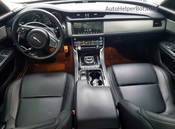 SAJBD4FX7KCY79489 2019 JAGUAR XF White წინა პანელის ხედი