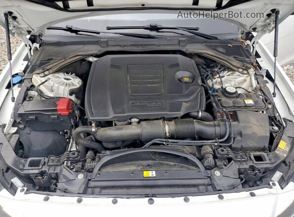 SAJBD4FX7KCY79489 2019 JAGUAR XF White უკანა სალონის ხედი