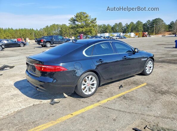 SAJBD4FX7LCY82975 2020 JAGUAR XF Black უკანა მარჯვენა