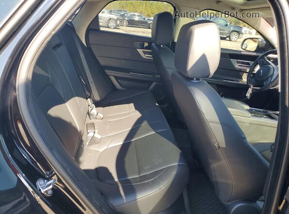 SAJBD4FX7LCY82975 2020 JAGUAR XF Black უკანა სავარძლების ხედი