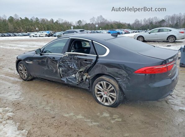 SAJBJ4BV6GCY22074 2016 JAGUAR XF Black Задня ліва чверть