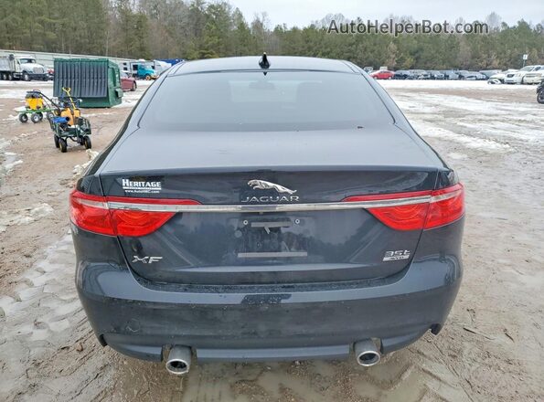 SAJBJ4BV6GCY22074 2016 JAGUAR XF Black Вид ззаду