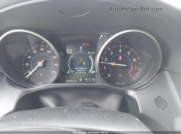SAJBJ4FX2LCY83380 2020 JAGUAR XF White Vista de los asientos traseros
