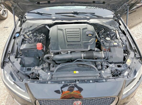 SAJBJ4FX9KCY78949 2019 JAGUAR XF Black Вид задньої частини салону