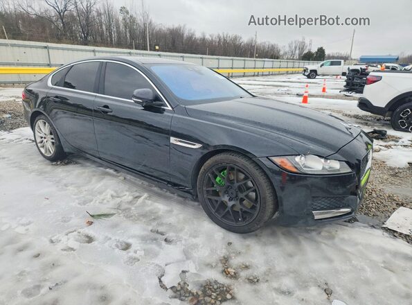 SAJBK4BV1GCY15479 2016 JAGUAR XF Black წინა მარჯვენა