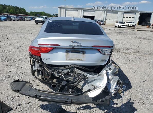 SAJBK4BVXGCY11401 2016 JAGUAR XF Silver Rear view