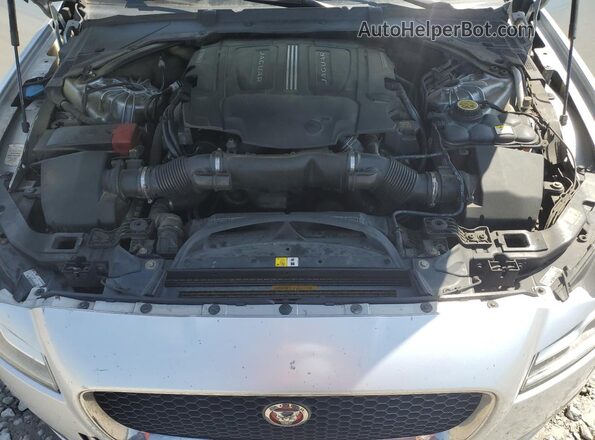 SAJBK4BVXGCY11401 2016 JAGUAR XF Silver Rear interior view