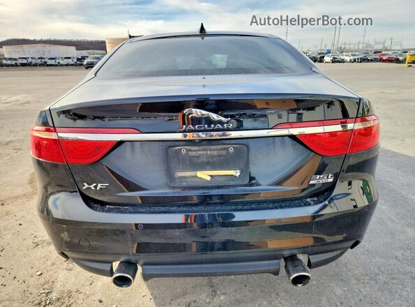 SAJBK4BVXGCY15660 2016 JAGUAR XF Black Vista trasera