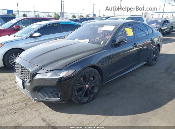 SAJBL4GX5MCY88583 2021 JAGUAR XF Black 