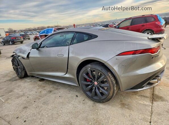SAJD51FE0NCK79114 2022 JAGUAR F-TYPE Gray Rear left