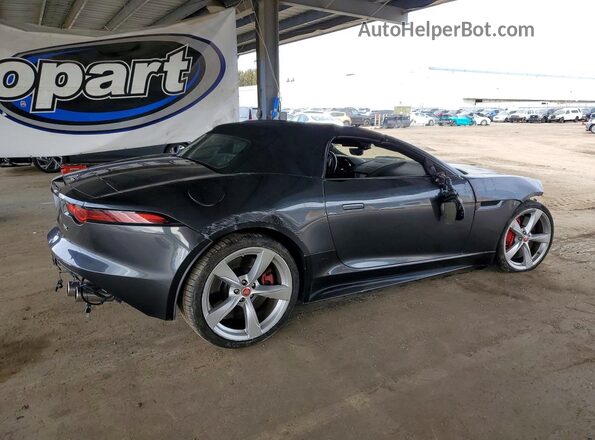 SAJD55EE4JCK52937 2018 JAGUAR F-TYPE Gray Հետևի աջ