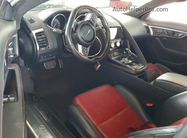 SAJD55EE4JCK52937 2018 JAGUAR F-TYPE Gray Առջևի վահանակի տեսք