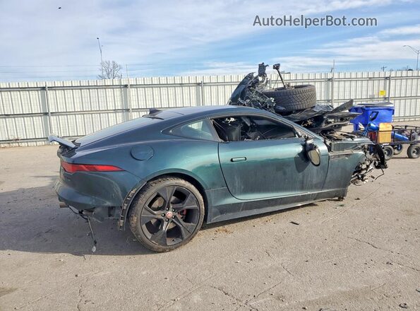 SAJD81FV8MCK71557 2021 JAGUAR F-TYPE Green Задня права чверть
