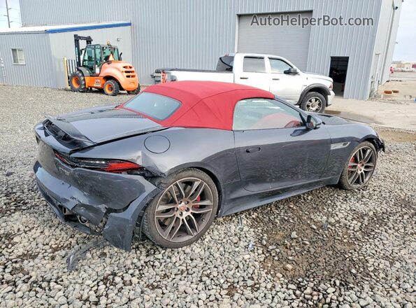 SAJD85EE9NCK77667 2022 JAGUAR F-TYPE Charcoal Trasero derecho