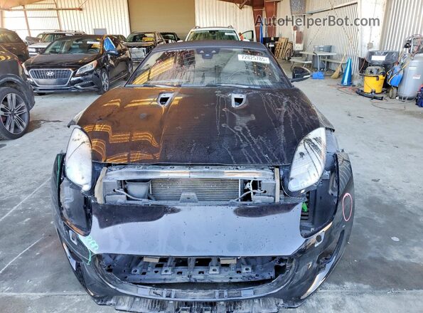 SAJDD1GX0JCK52671 2018 JAGUAR F-TYPE Black წინა ხედი
