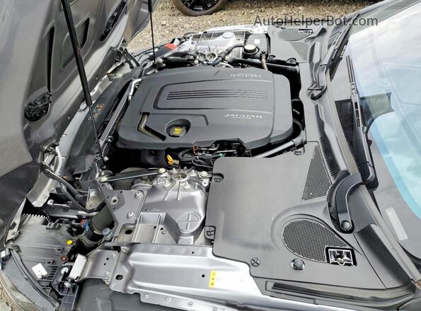 SAJDF5GX0MCK72375 2021 JAGUAR F-TYPE Gray Vista interior trasera