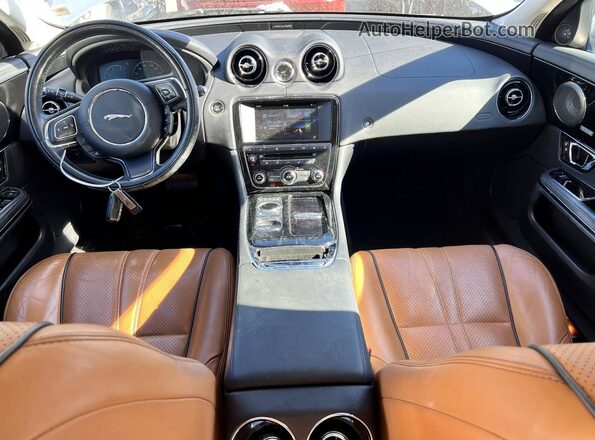 SAJWA1C75G8V98959 2016 JAGUAR XJ Серебряный Вид панели приборов