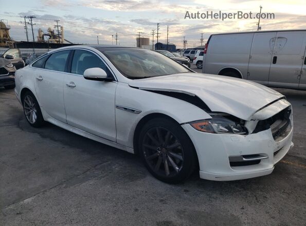 SAJWA1C76G8W01559 2016 JAGUAR XJ Белый Передняя правая четверть