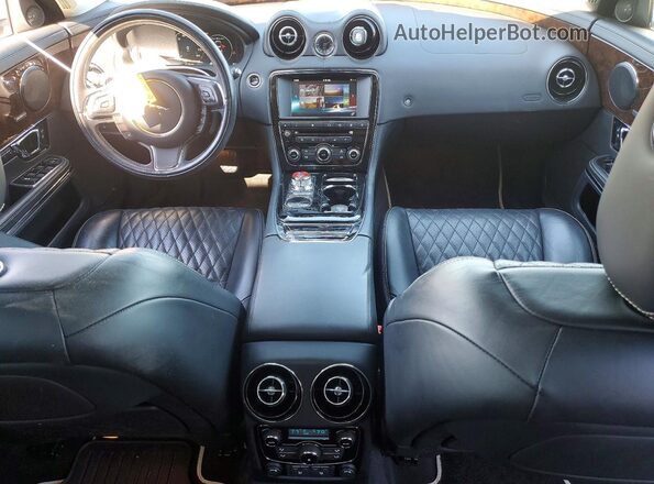 SAJWA2G71G8W01565 2016 JAGUAR XJL White Вид панелі приладів
