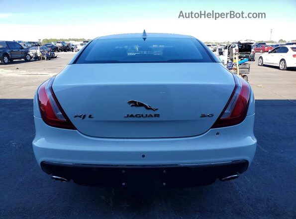 SAJWA2G71G8W01565 2016 JAGUAR XJL White Вид ззаду