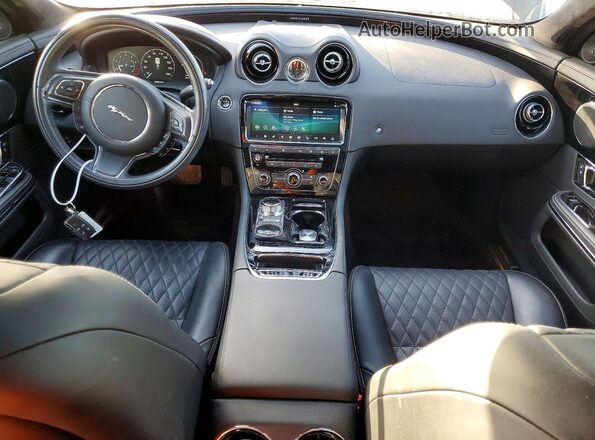 SAJWA2G76J8W15677 2018 JAGUAR XJL Черный Вид панели приборов