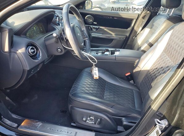SAJWA2G76J8W15677 2018 JAGUAR XJL Черный Вид салона спереди