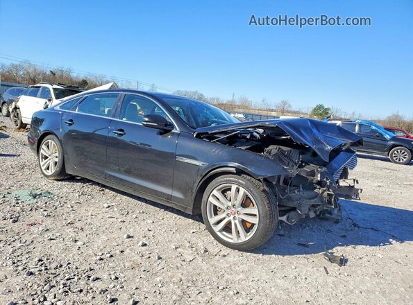 SAJWA2G77J8W13369 2018 JAGUAR XJL Black Առջևի աջ